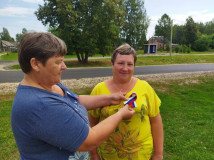 в Боголюбовском Доме культуры прошли мероприятия, посвящённые Дню Российского флага - фото - 4