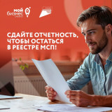 а вы сдали отчётность, чтобы остаться в Едином реестре субъектов МСП - фото - 1