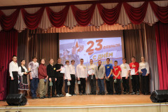 праздничная конкурсная программа «За честь и отвагу» - фото - 8