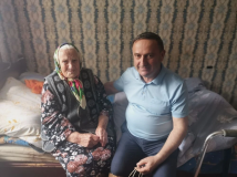 глава округа Ашот Егикян посетил жителей, имеющих статус «дети войны» - фото - 4