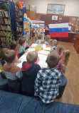 в Игоревской сельской библиотеке провели урок-обсуждение с воспитанниками детского сада «Ёжик» - фото - 2