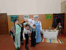 в Игоревском культурном комплексе «Модуль» прошла фольклорная программа «Макар, Макаришка, надень-ка варежки» - фото - 4